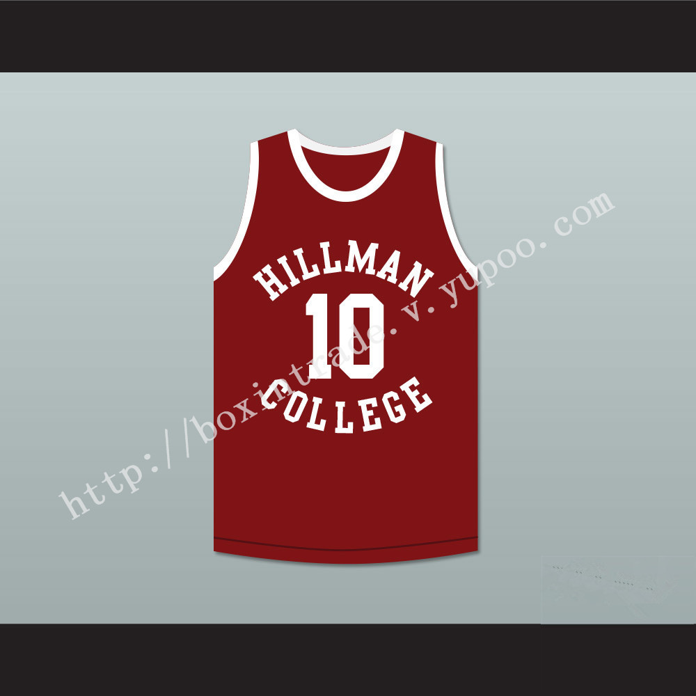 Darryl M. Bell Ronald 'Ron' Johnson 10 Hillman College Maroon Basketball Jersey A Different World