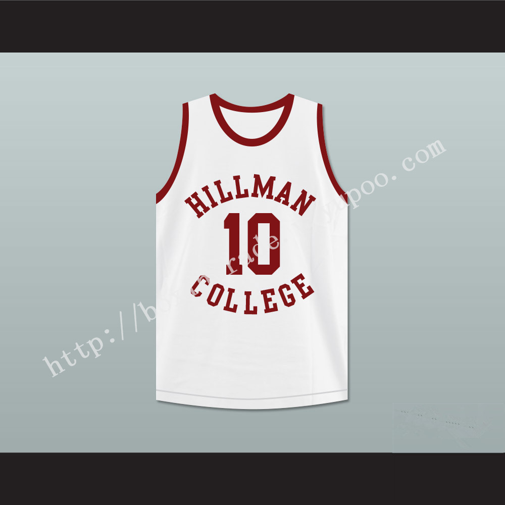 Darryl M. Bell Ronald 'Ron' Johnson 10 Hillman College White Basketball Jersey A Different World