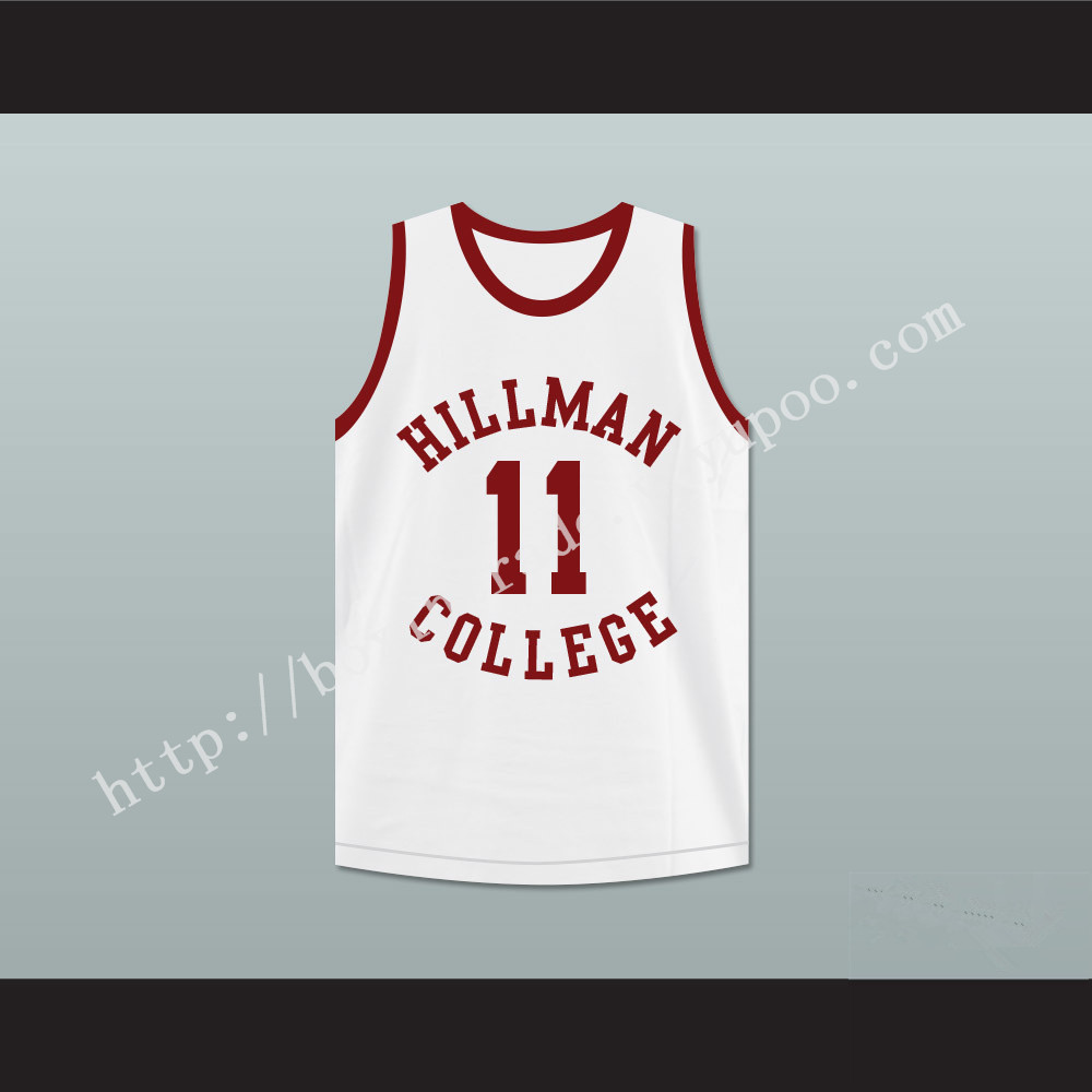 Sinbad Coach Walter Oakes 11 Hillman College White Basketball Jersey A Different World