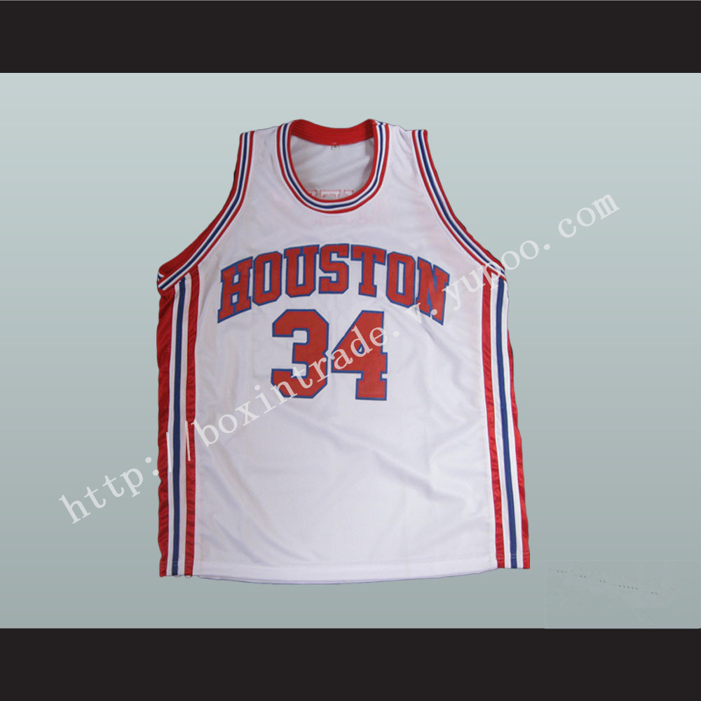 Houston's Akeem The Dream Olajawon Basketball Jersey Any Player