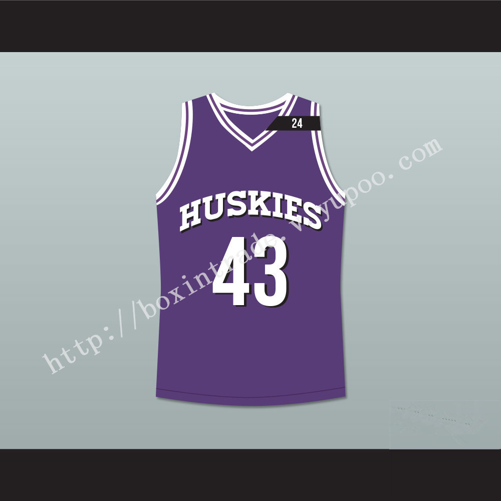 Marlon Wayans Kenny Tyler 43 Huskies Basketball Jersey The 6th Man Tribute