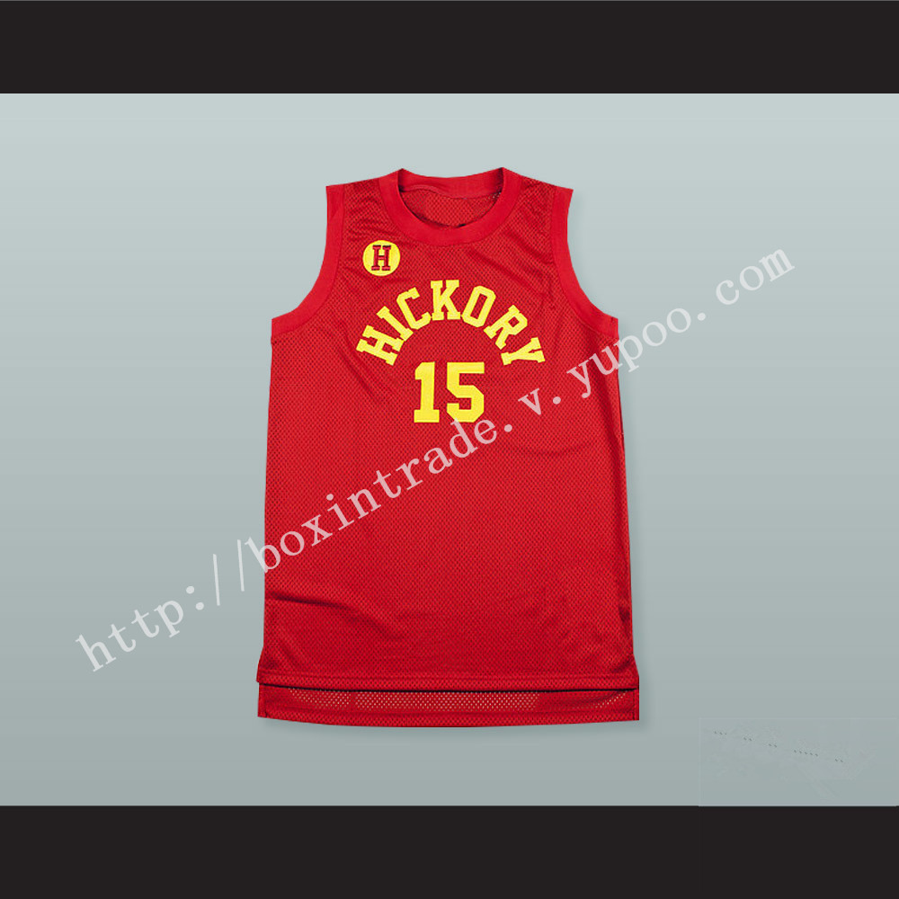 Jimmy Chitwood 15 Hickory Hoosiers High School Basketball Jersey