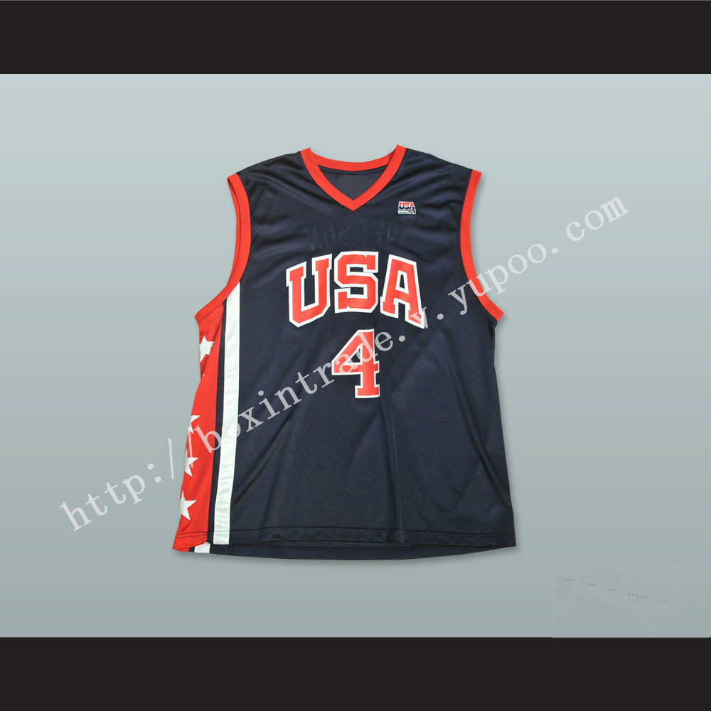 Allen Iverson 4 Team USA Basketball Jersey