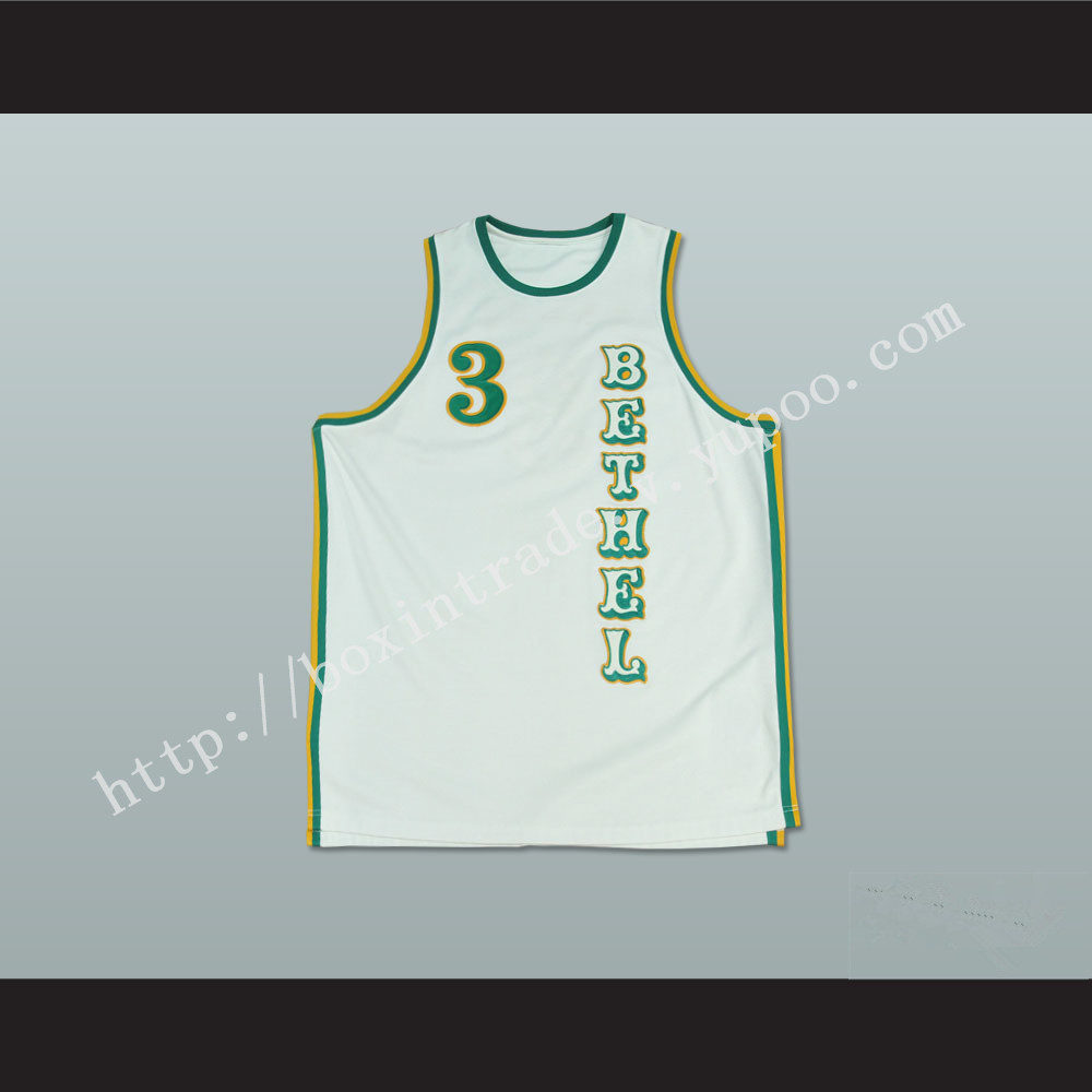 Allen Iverson Bethel High School Basketball Jersey White