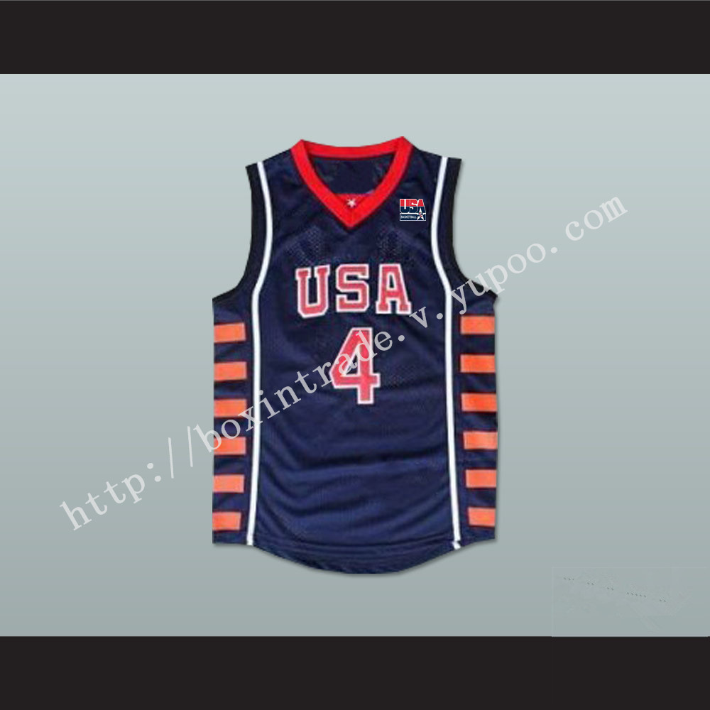 Allen Iverson 4 USA Basketball Jersey