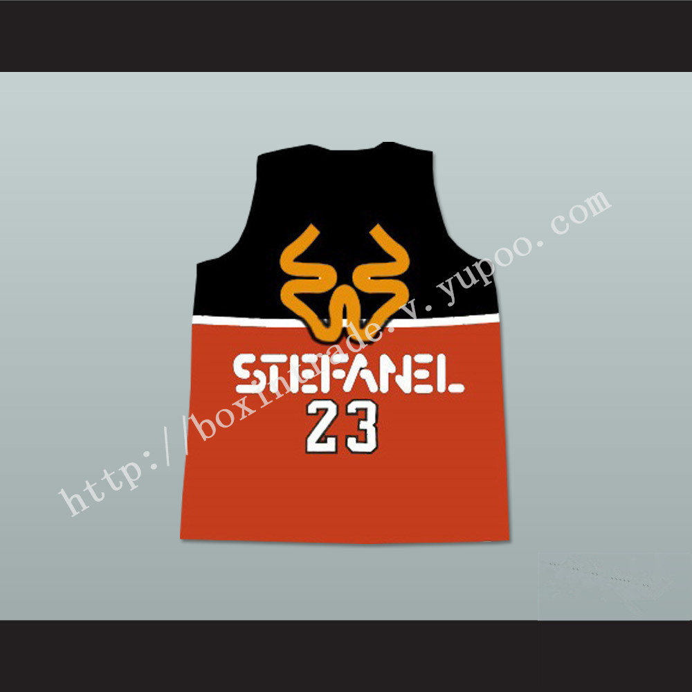 1985 Stefanel Trieste Italy Michael Jordan Basketball Jersey Any Player