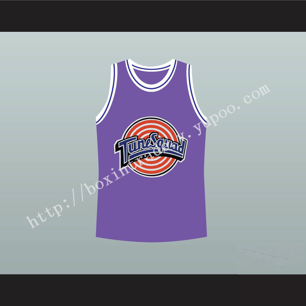 Michael Jordan Space Jam Tune Squad Basketball Jersey Purple