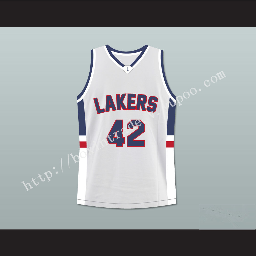 Kevin Love Lake Oswego Lakers High School Basketball Jersey White Stitch Sewn