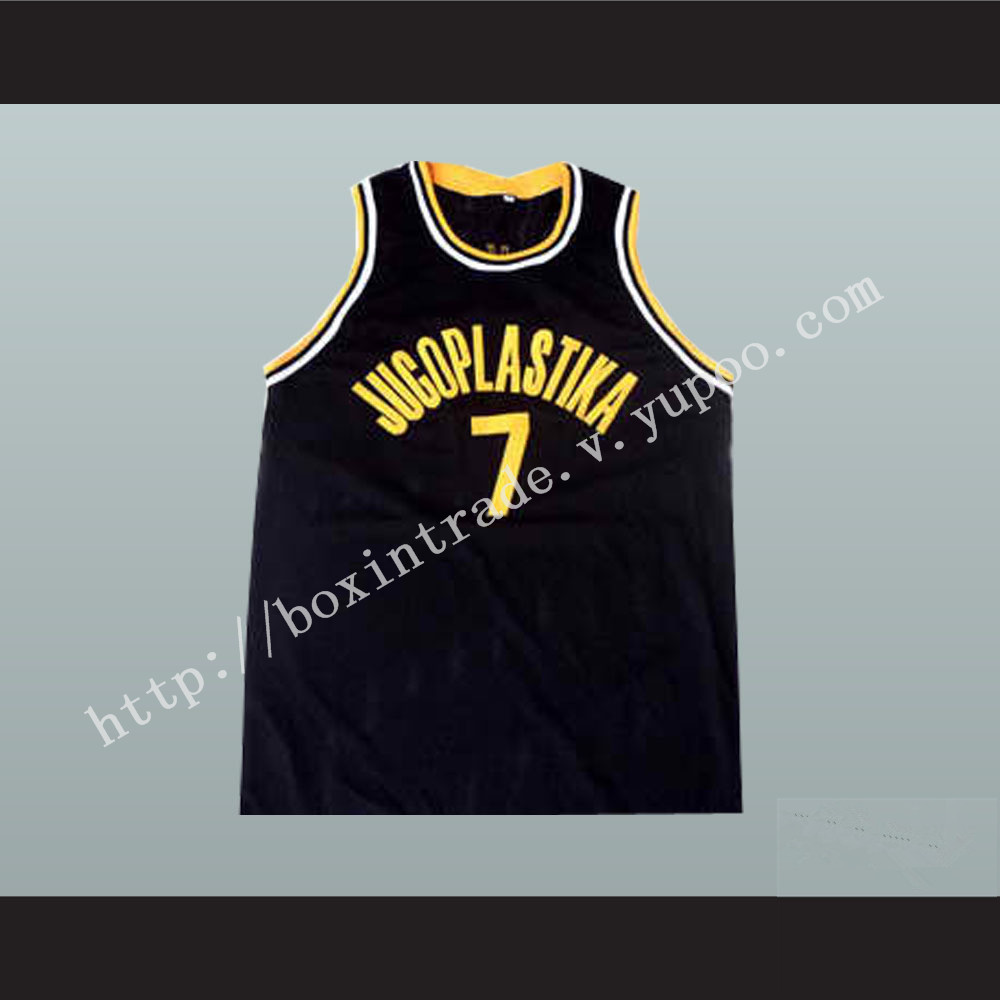 Toni Kukoc Jugoplastika Basketball Jersey Stitch Sewn New