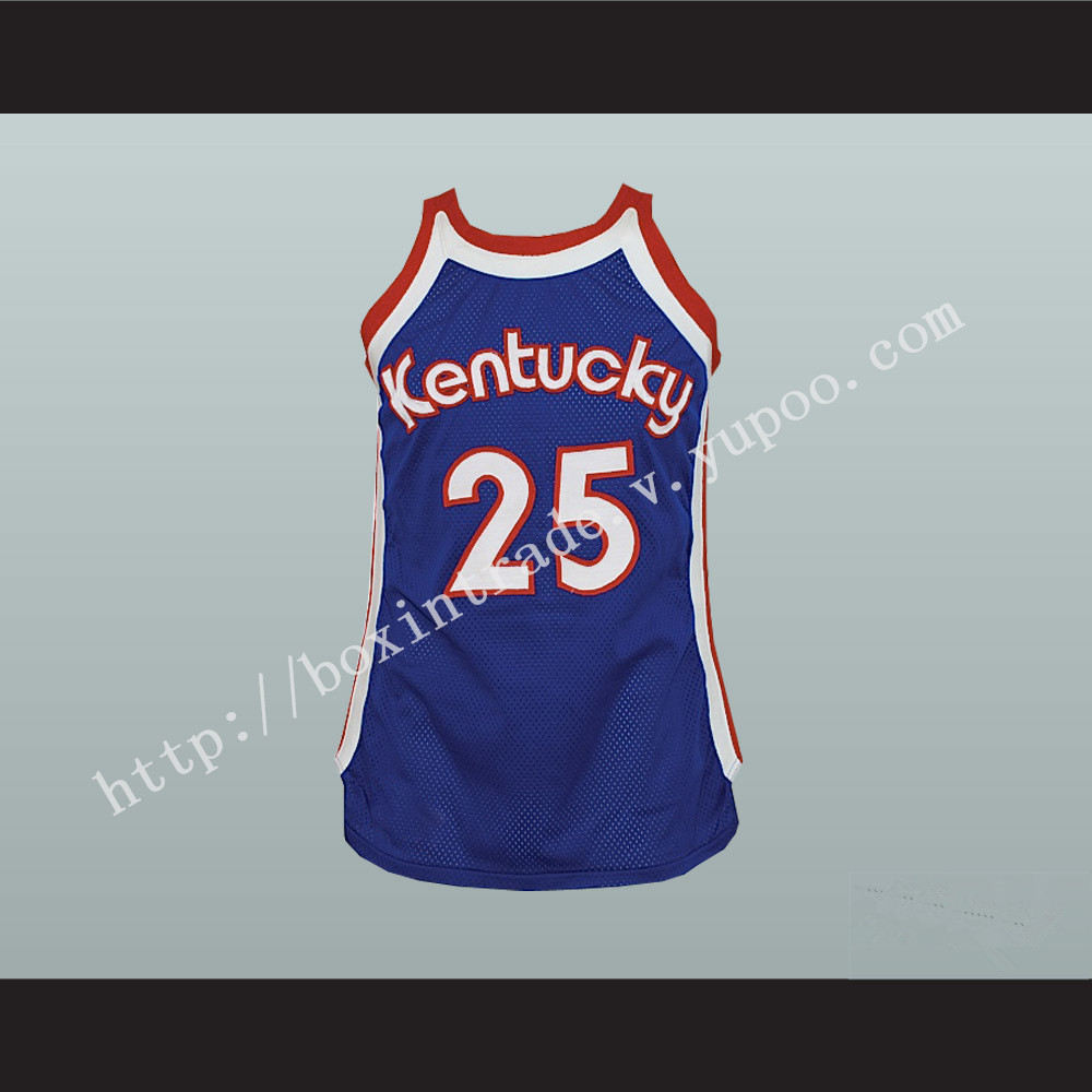 Kentucky Tom Owens 25 Old School Basketball Jersey Stitch Sewn New