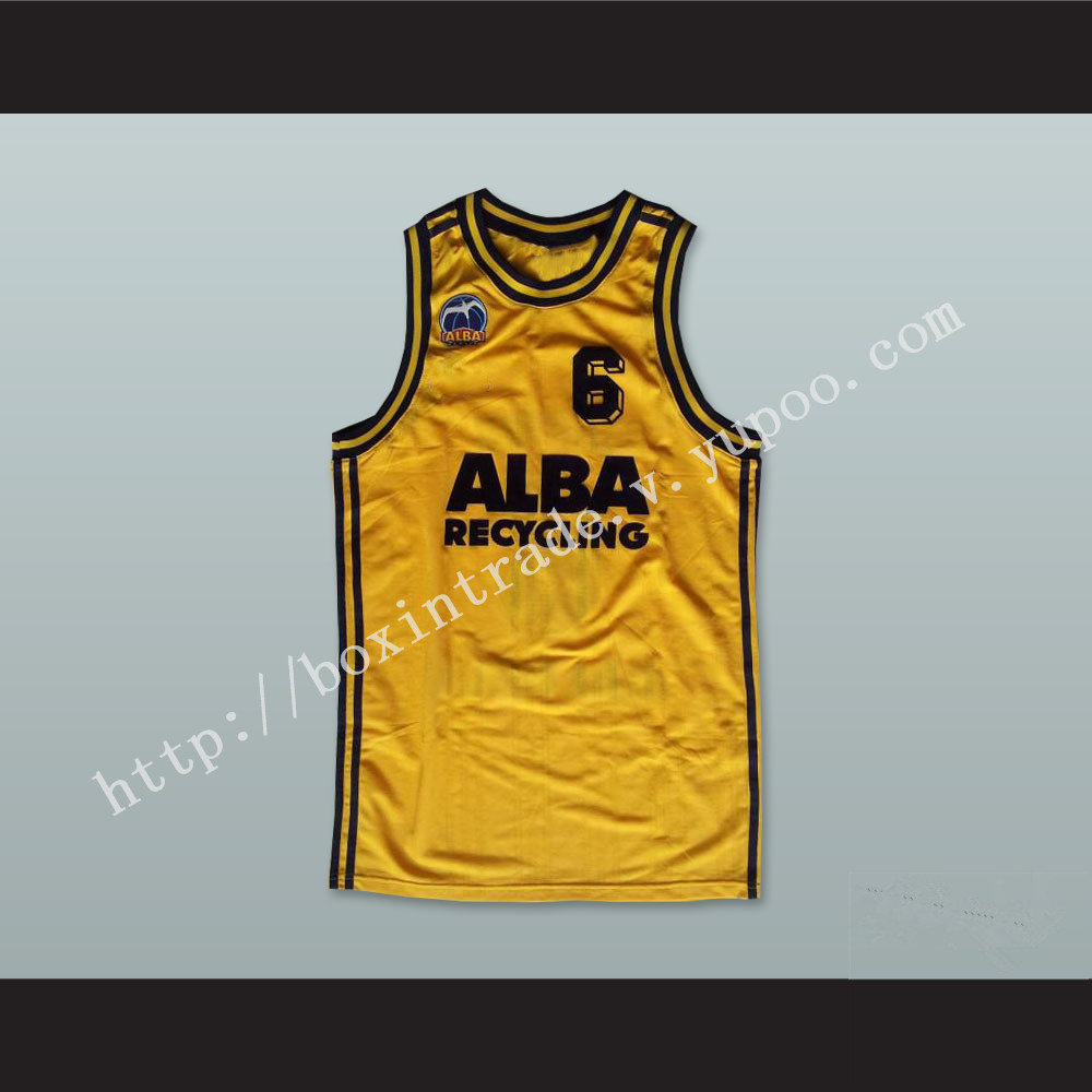 Kiwane Garris 6 Alba Berlin Basketball Jersey