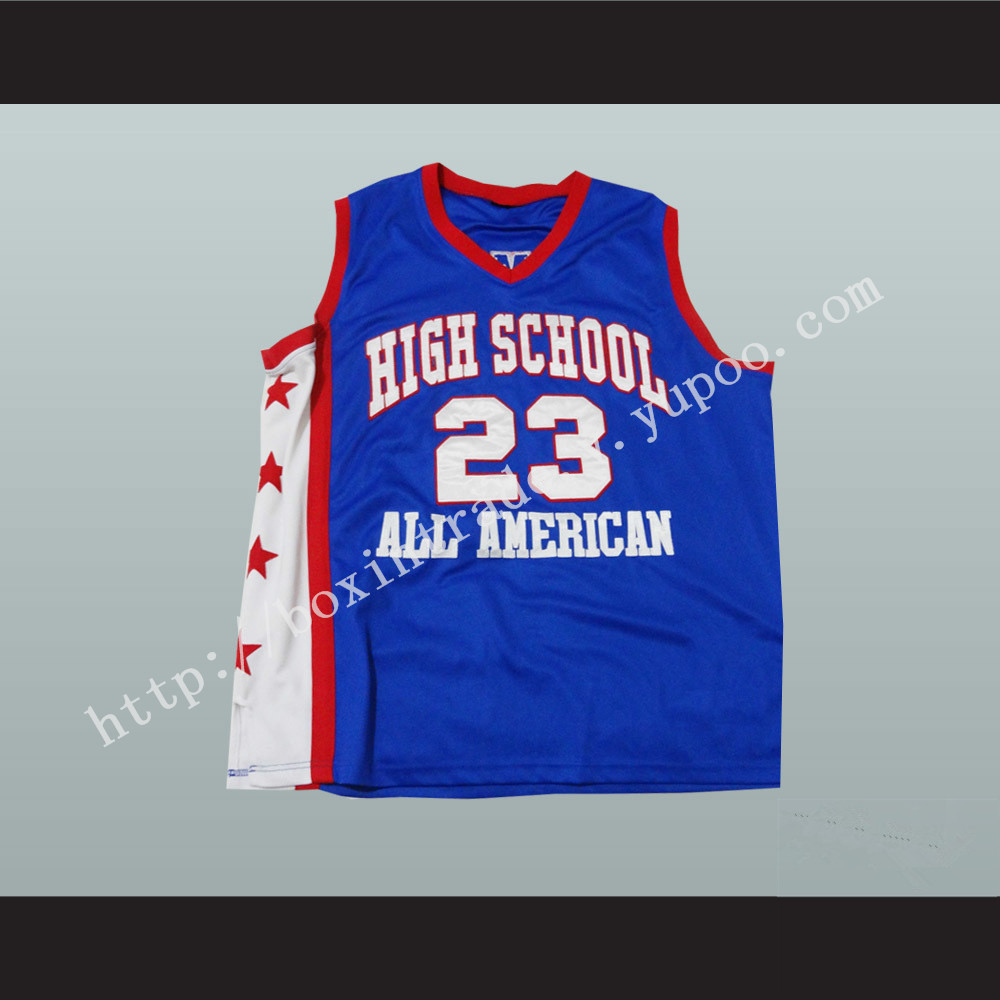 Lebron James High School All American 23 Basketball Jersey New