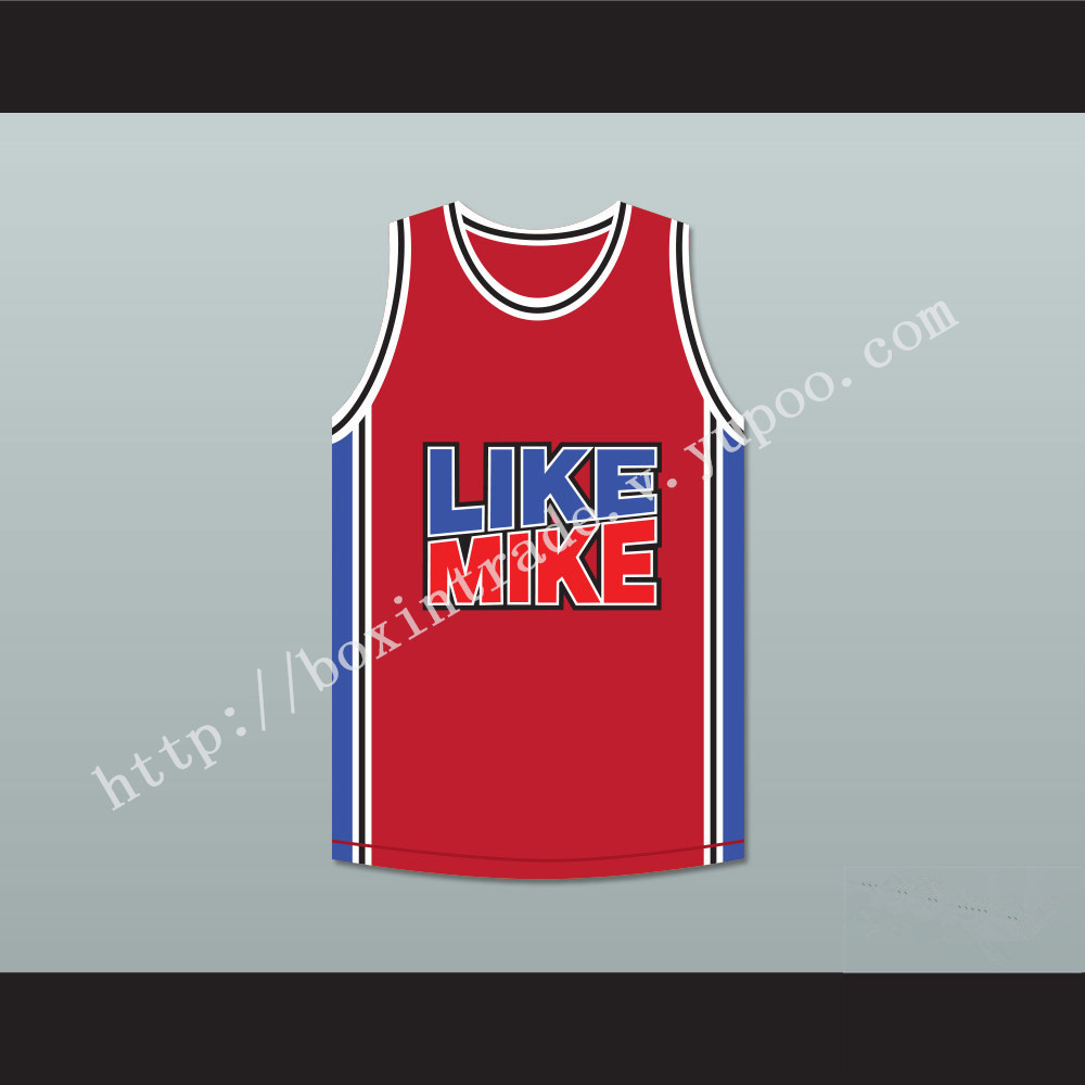 Michael Jordan 23 Like Mike Red Basketball Jersey