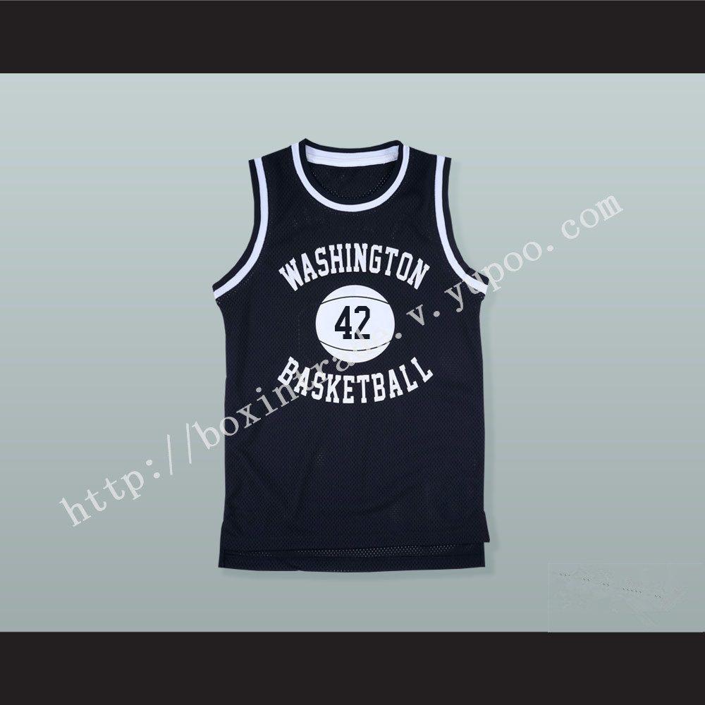 Latrell Sprewell 42 Washington High School Purgolders Basketball Jersey