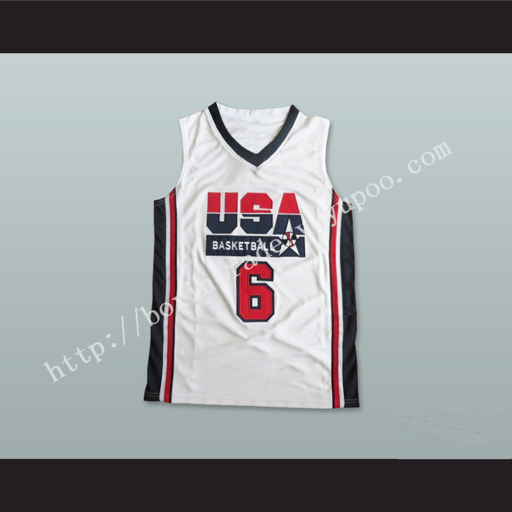 Lebron James 6 Team USA Basketball Jersey