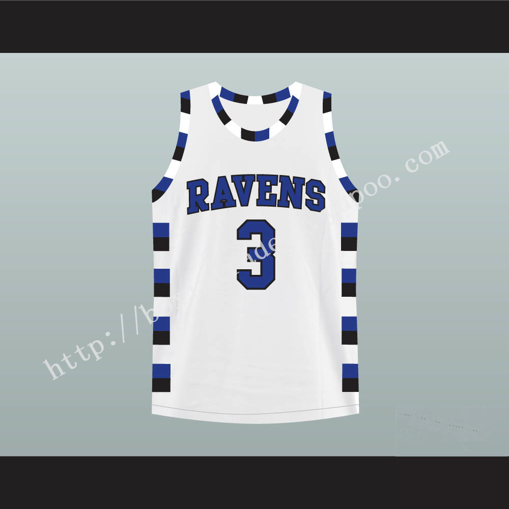 Lucas Scott 3 One Tree Hill Ravens Basketball Jersey