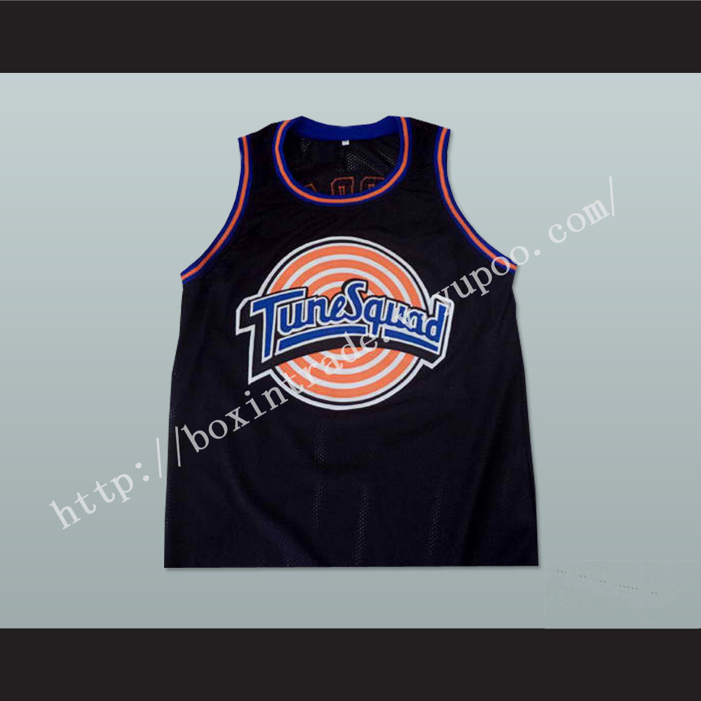 Michael Jordan Space Jam Tune Squad Black Basketball Jersey