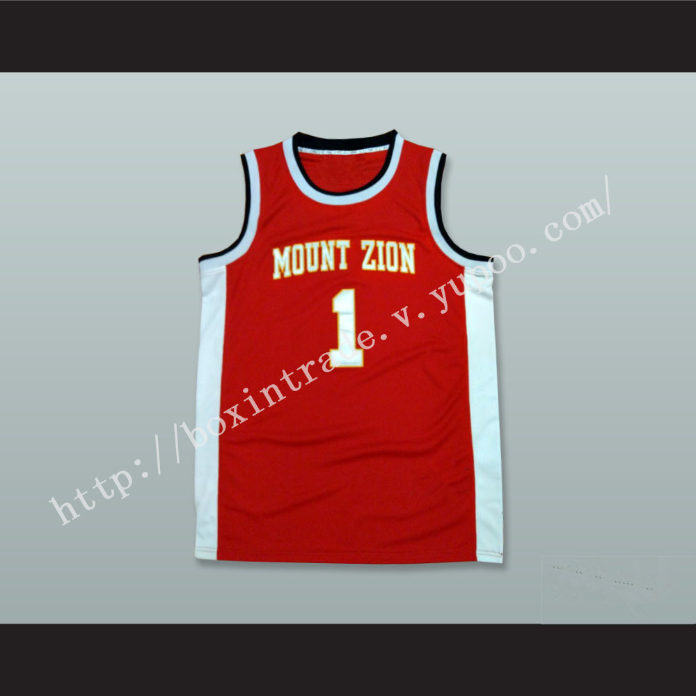 Tracy McGrady 1 Mount Zion Christian Academy Maroon Basketball Jersey