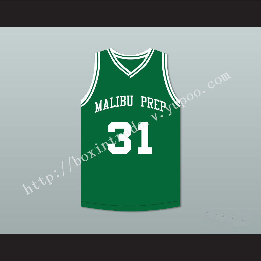 Marcus Stokes 31 Malibu Prep Pelicans Home Basketball Jersey