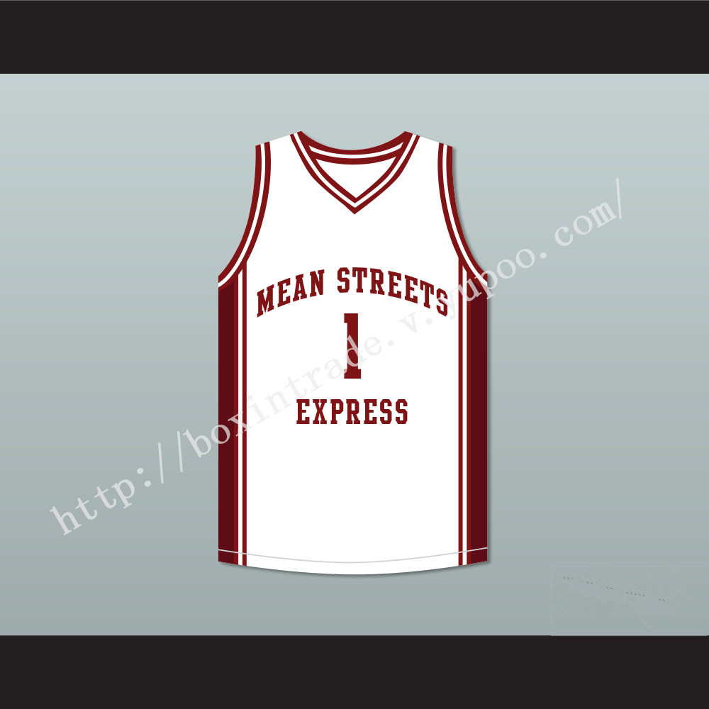 Derrick Rose 1 Mean Streets Express Basketball Jersey AAU