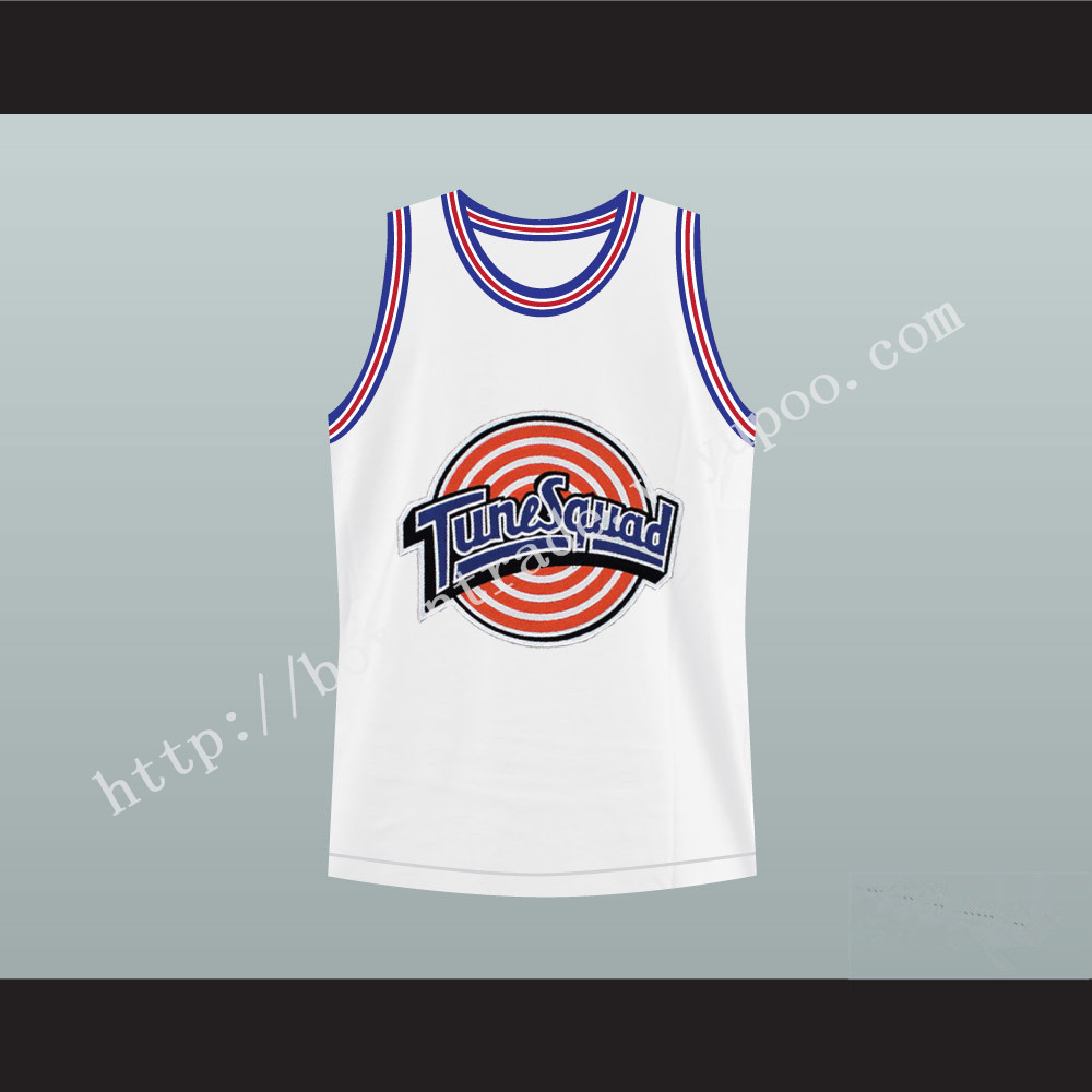 Space Jam Tune Squad Wayne Knight (Newman) Stan Podolak Basketball Jersey