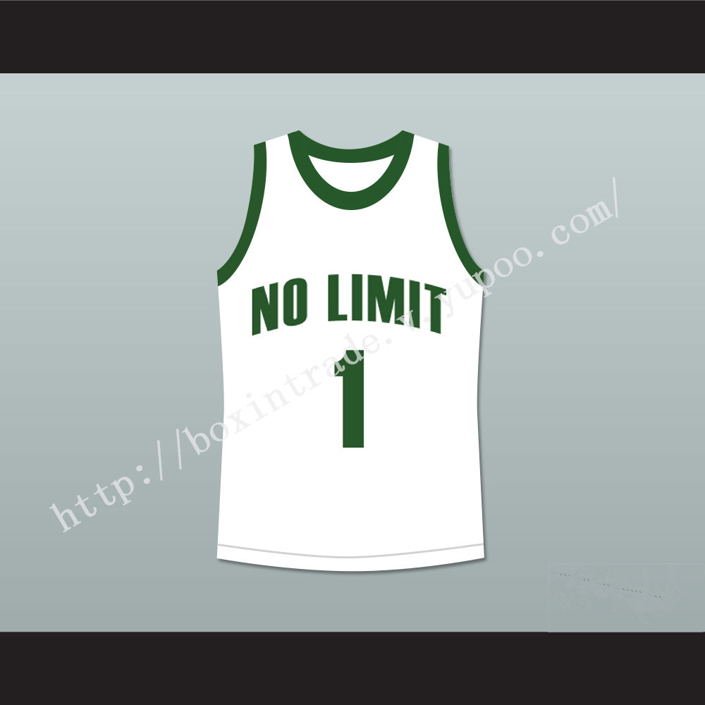 Master P 1 No Limit Basketball Jersey White