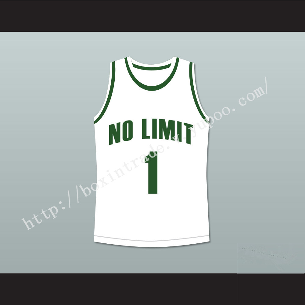 Master P 1 No Limit Basketball Jersey White New