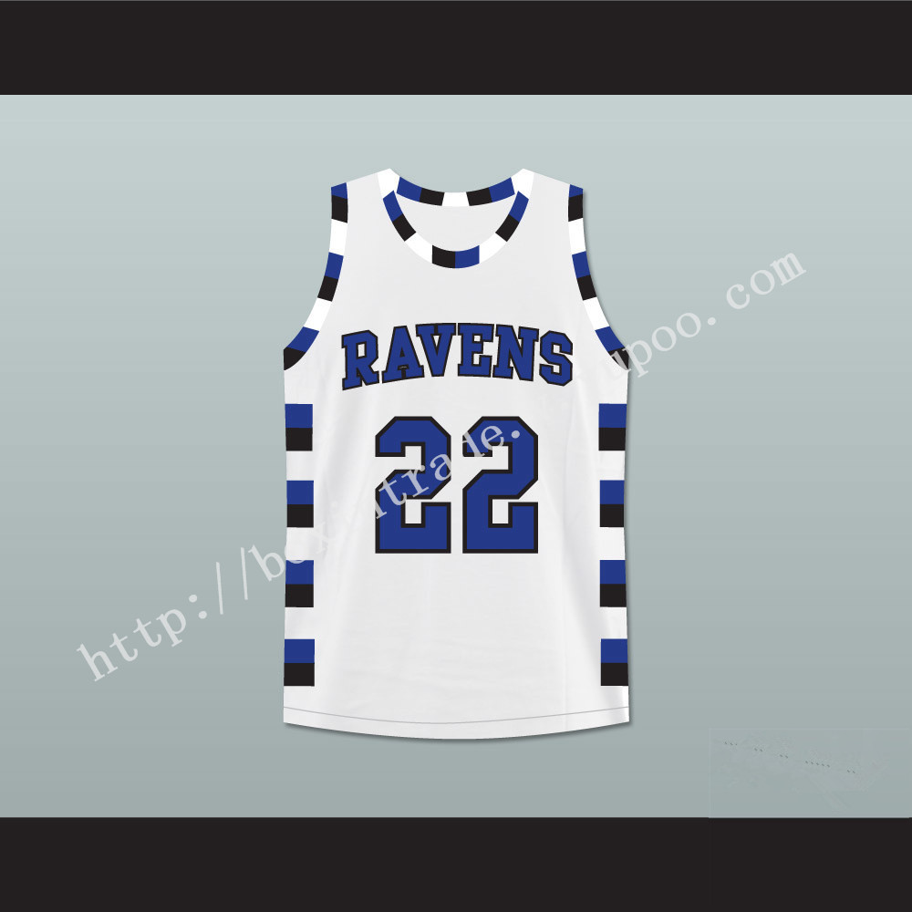 Lucas Scott 22 One Tree Hill Ravens Basketball Jersey