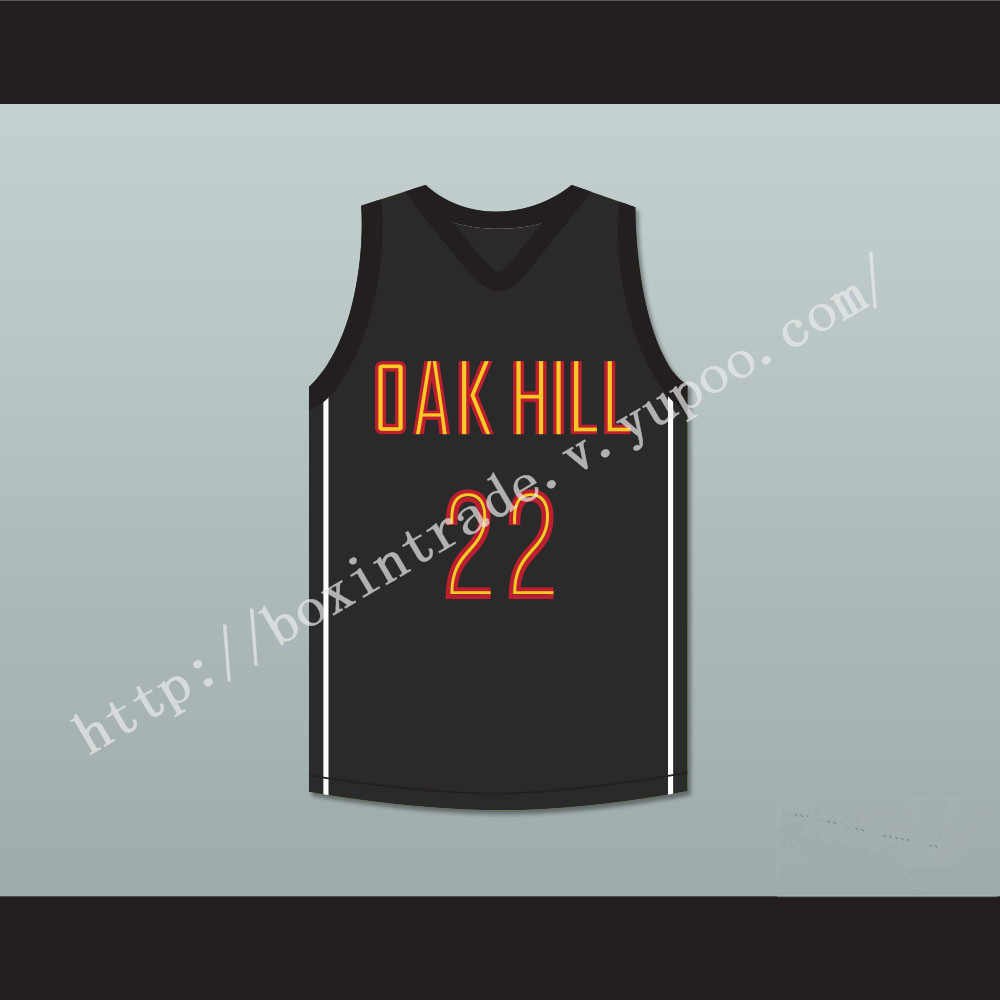 Carmelo Anthony 22 Oak Hill Academy Black Basketball Jersey