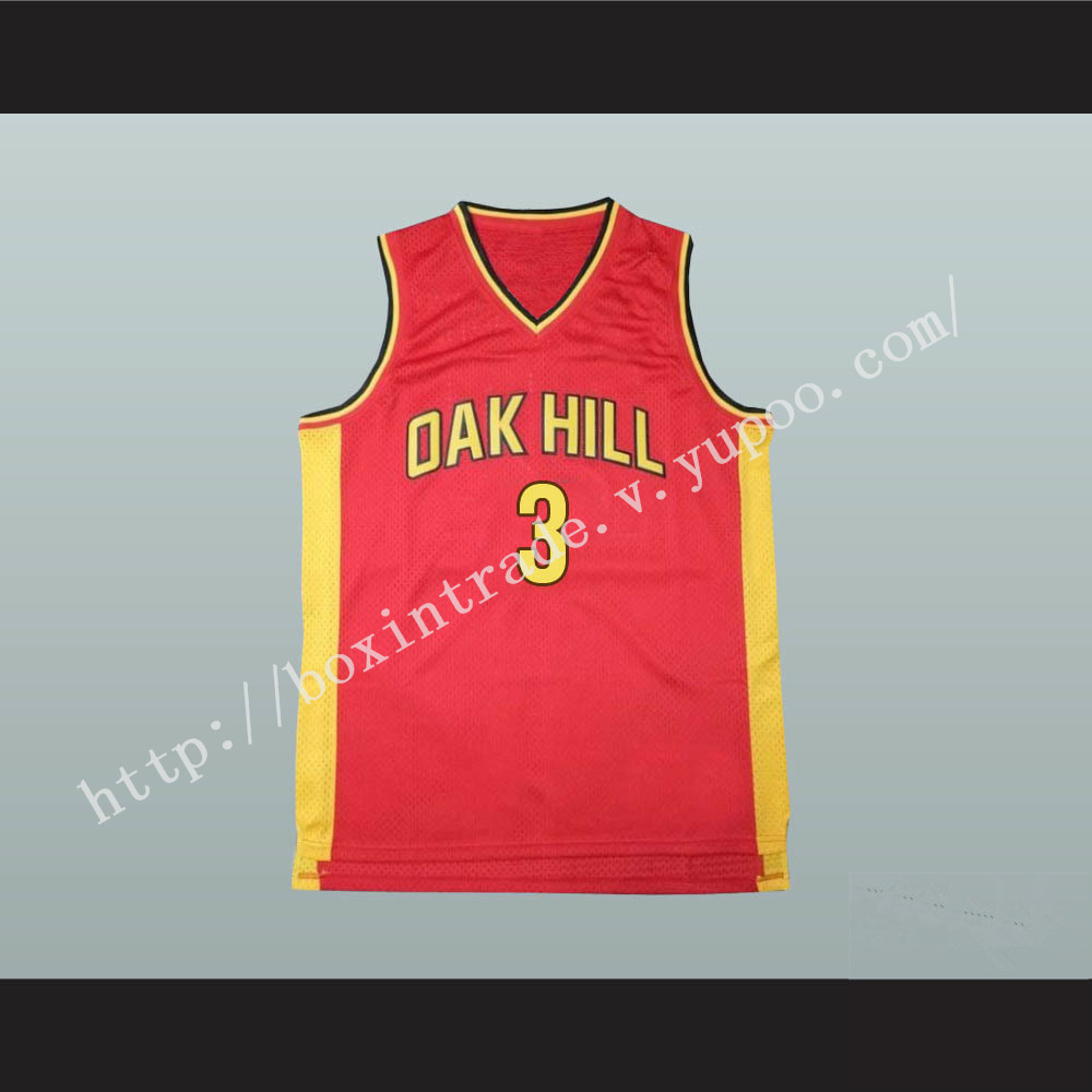 Brandon Jennings Oak Hill Academy Basketball Jersey Stitch Sewn