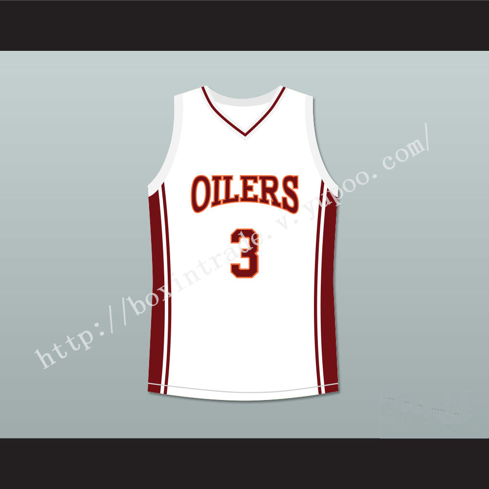 Jaron 'Worm' Willis 3 Richmond Oilers Away Basketball Jersey Coach Carter