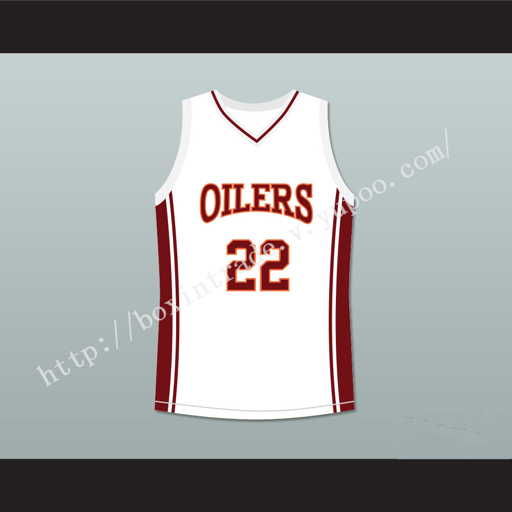 Rick Gonzalez Timo Cruz 22 Richmond Oilers Away Basketball Jersey Coach Carter