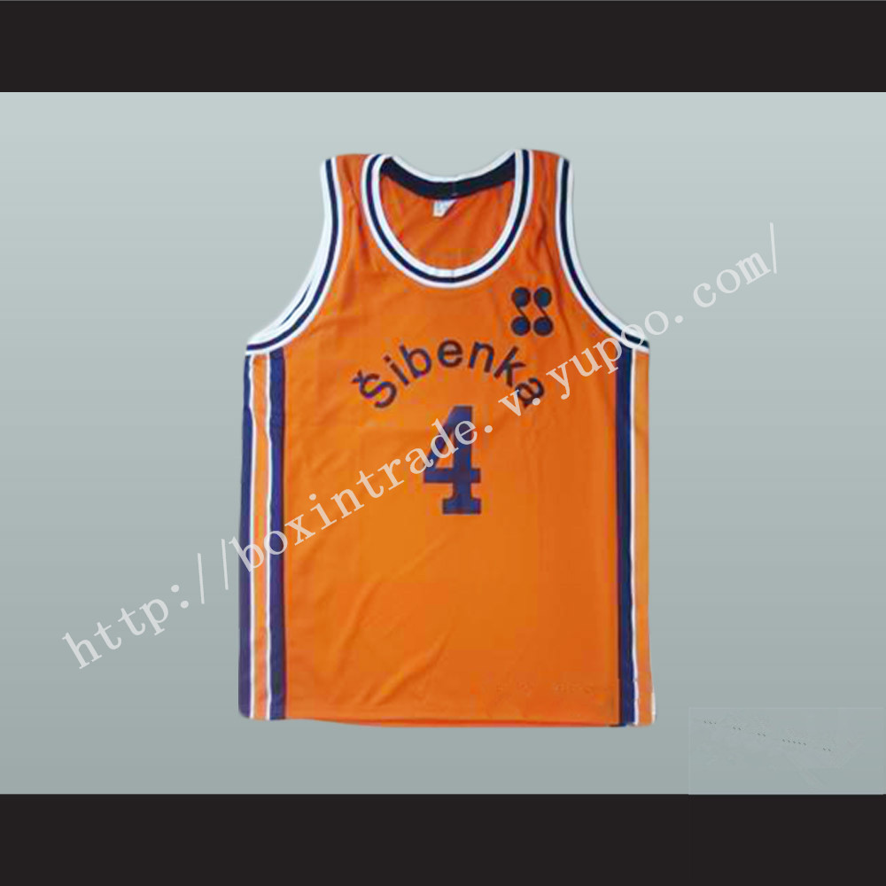 Drazen Petrovic Retro European Basketball Jersey