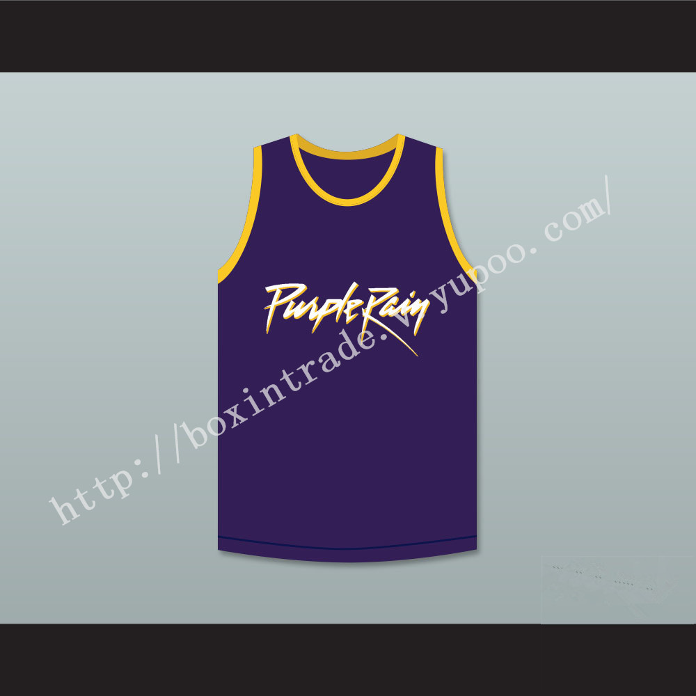 Prince Purple Rain Basketball Jersey