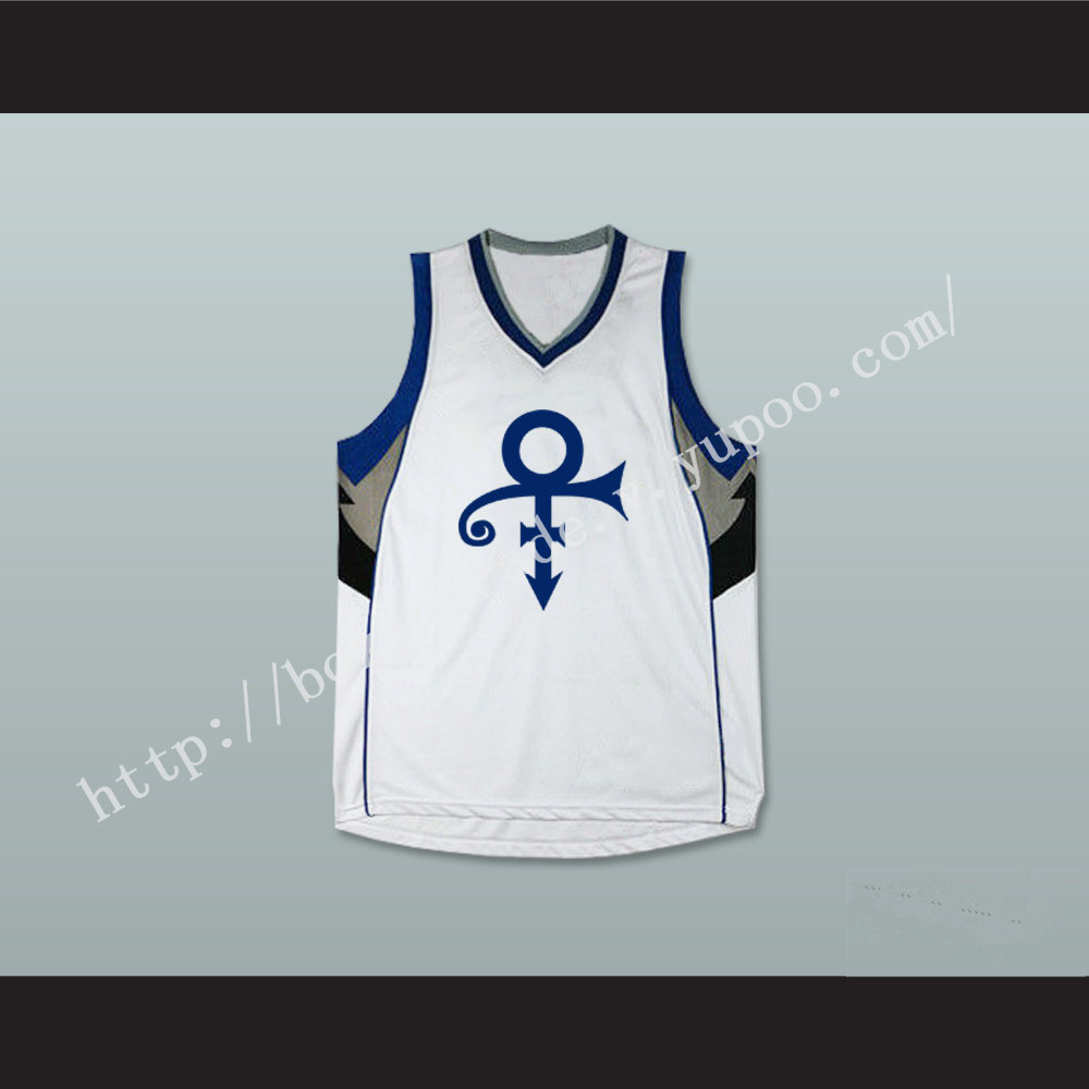 Prince White Basketball Jersey