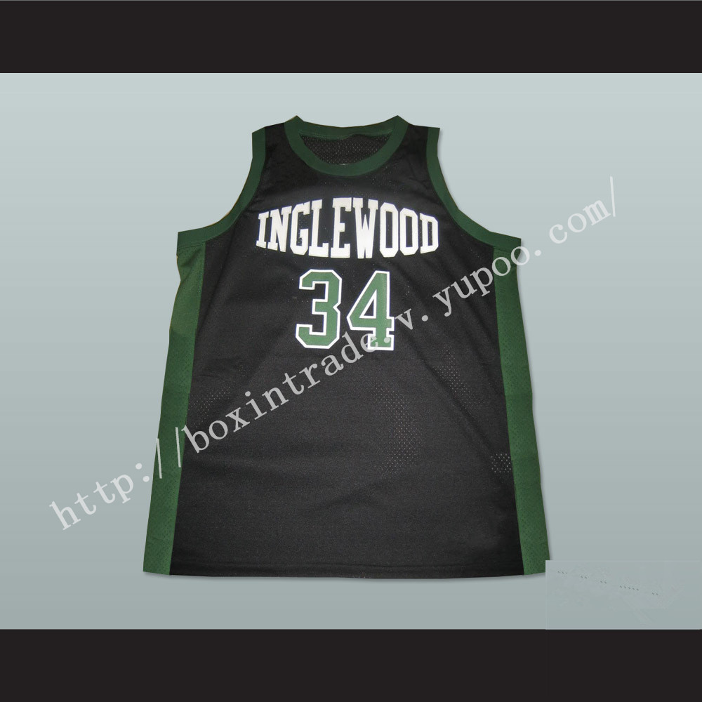 Paul Pierce 34 Inglewood High School Basketball Jersey NEW Stitch Sewn