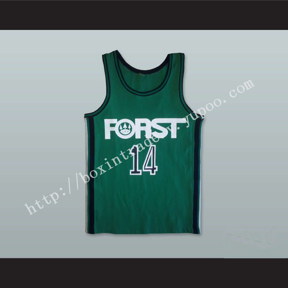 Pierluigi Marzorati 14 Forst Cantu Basketball Jersey