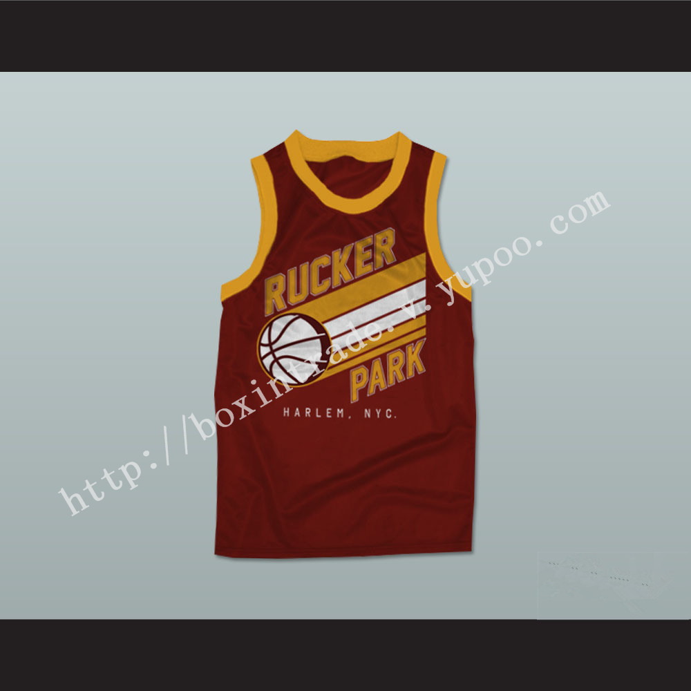 Rucker Park 1 Harlem New York City Basketball Jersey