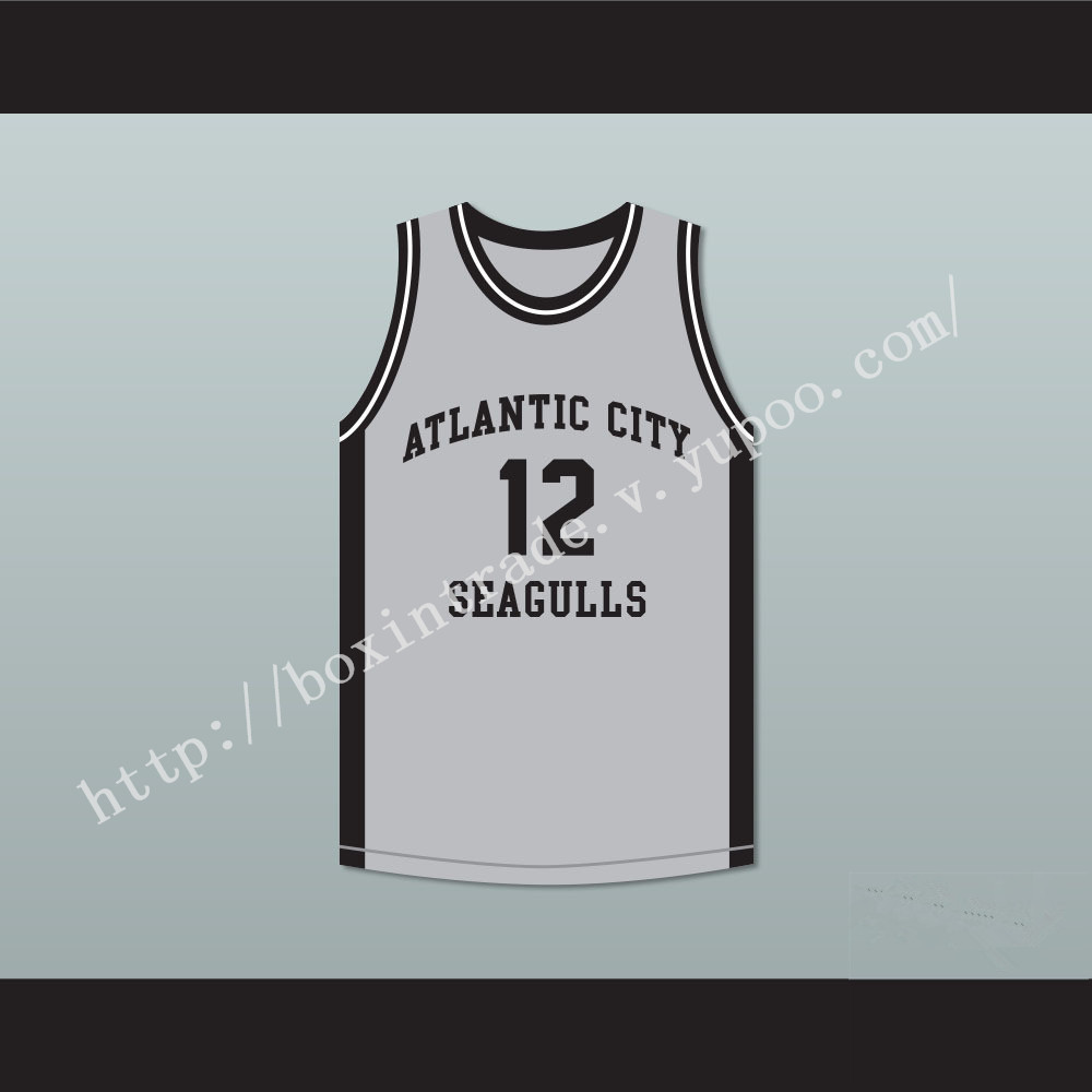 R Kelly 12 Atlantic City Seagulls Basketball Jersey USBL