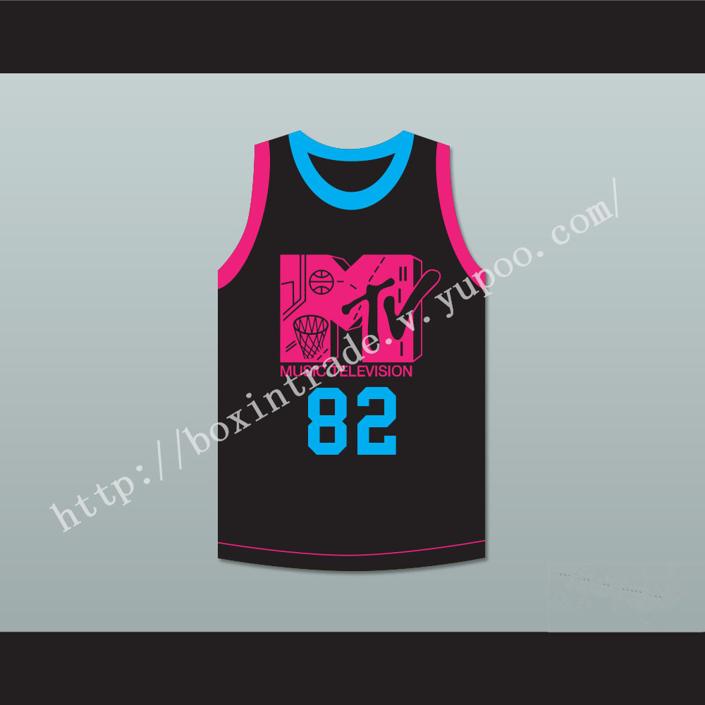 Neon Icon Riff Raff 82 Rock N' Jock Basketball Jersey