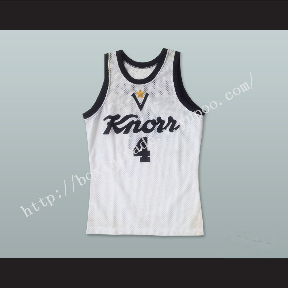 Roberto Brunamonti 4 Knorr Bologna Basketball Jersey