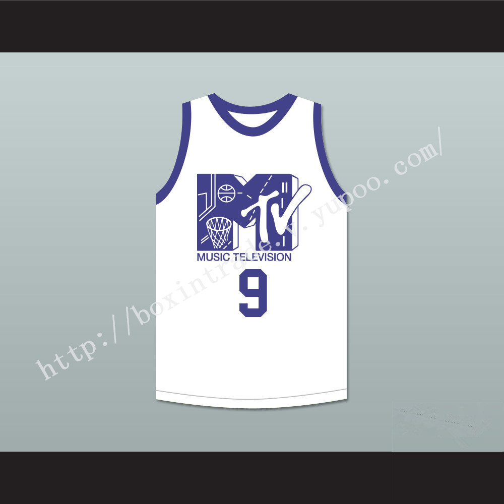 Dan Majerle 9 Basketball Jersey First Annual Rock N' Jock B-Ball Jam 1991