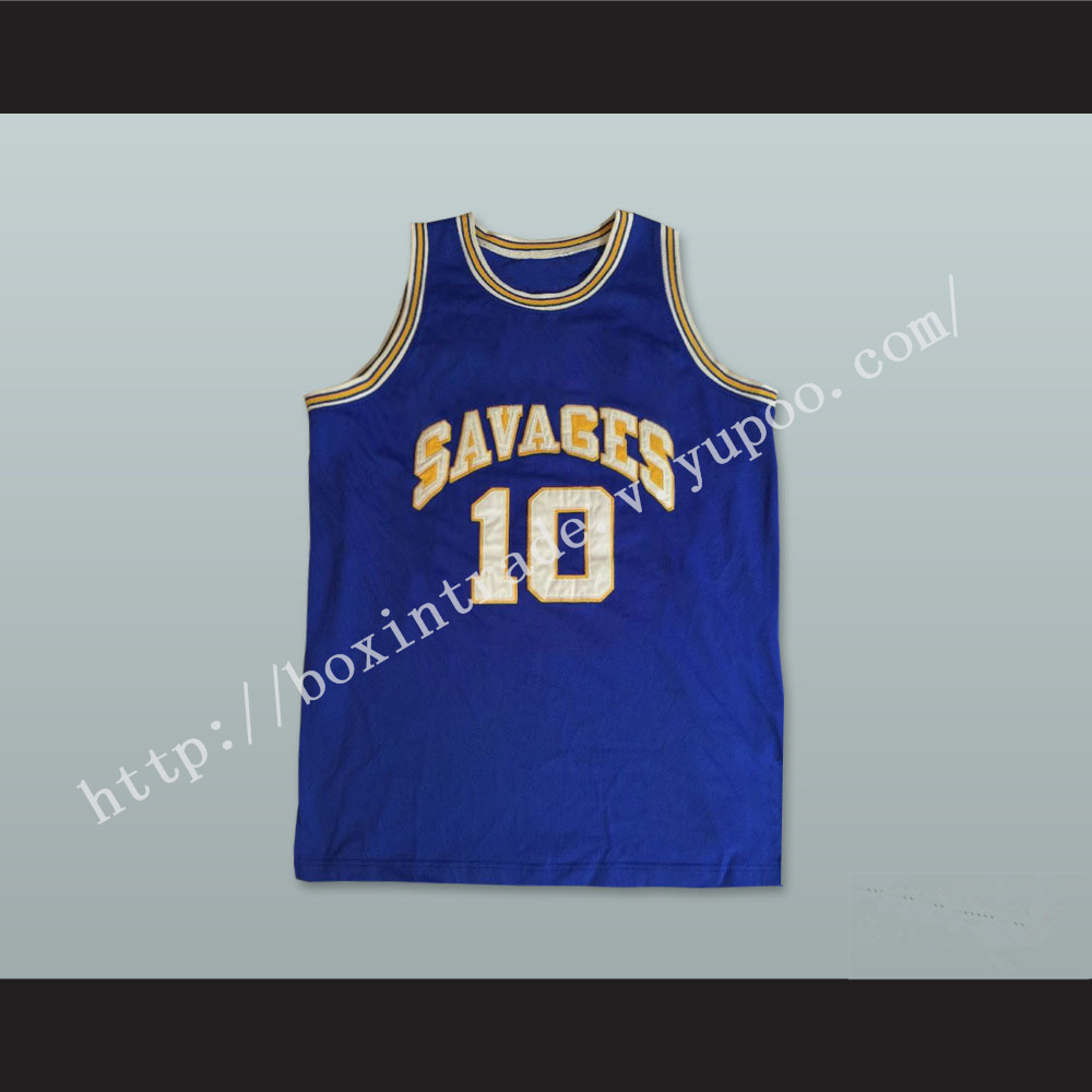 Dennis Rodman 10 Southeast Oklahoma College Savages Basketball Jersey