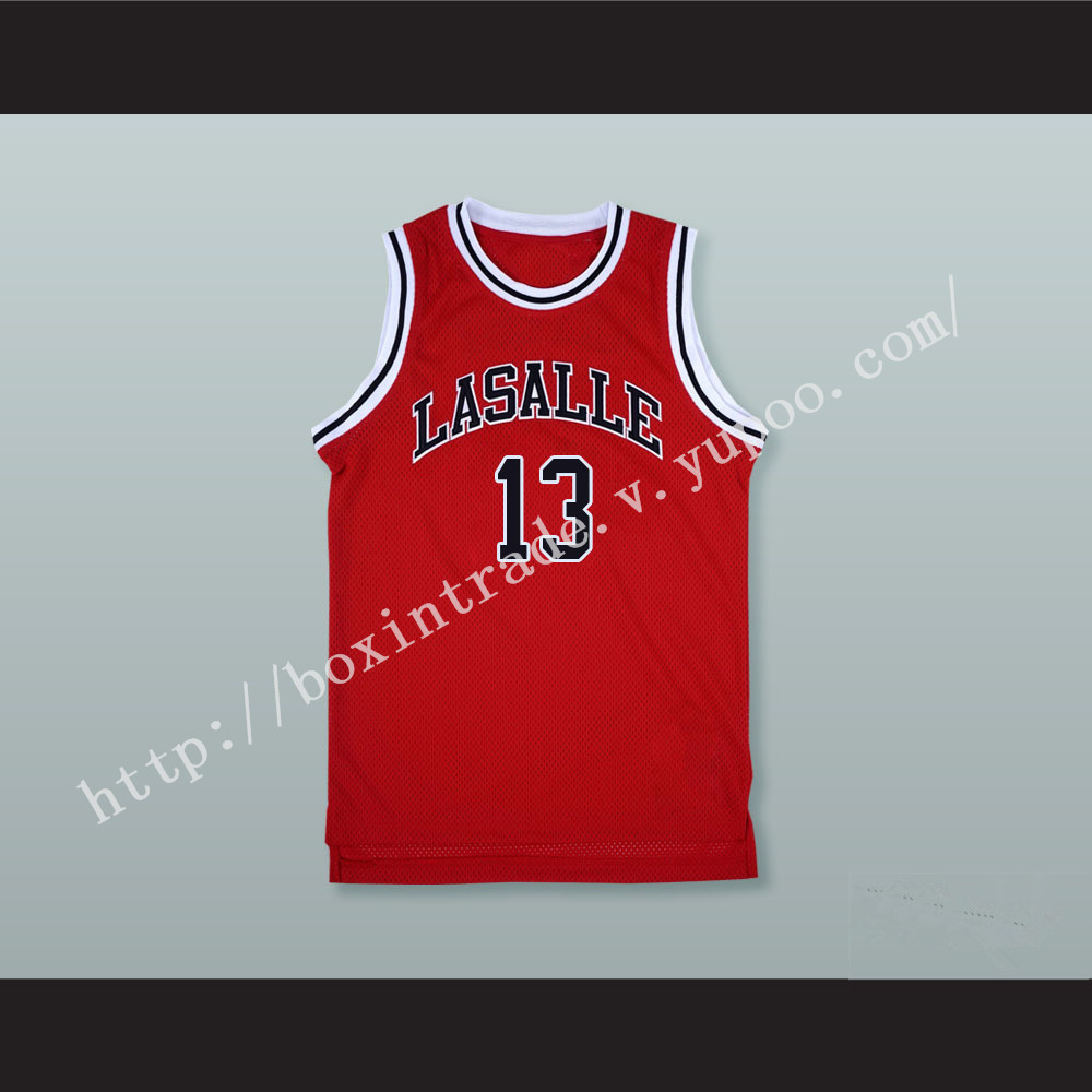 Metta World Peace Ron Artest 13 La Salle Academy Cardinals Basketball Jersey