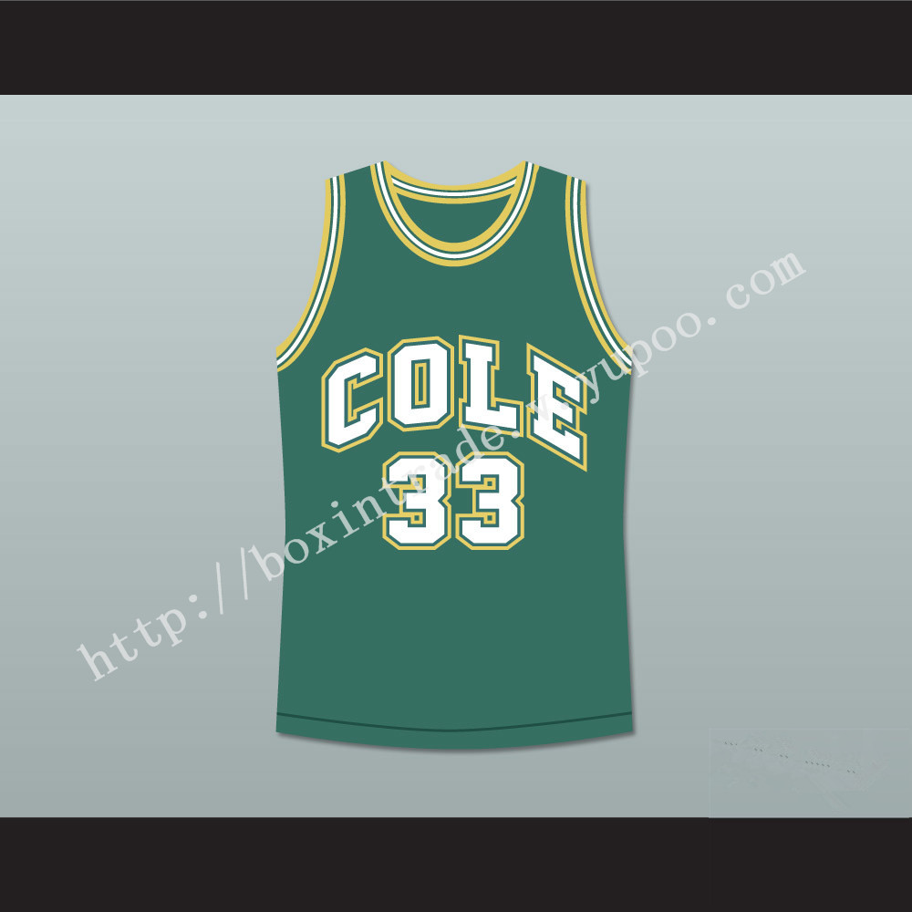 Shaquille O'Neal 33 Robert G. Cole High School Basketball Jersey New