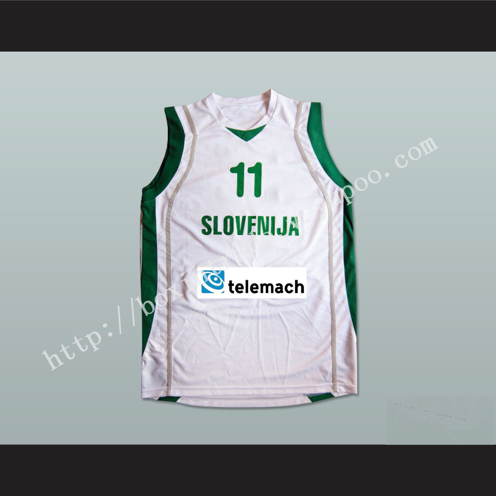 Slovenija Goran Dragic 11 Basketball Jersey Any Player or Number Stitch Sewn