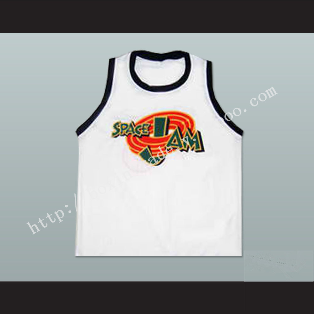 Bugs Space Jam Tune Squad Basketball Jersey Stitch Sewn Custom Name