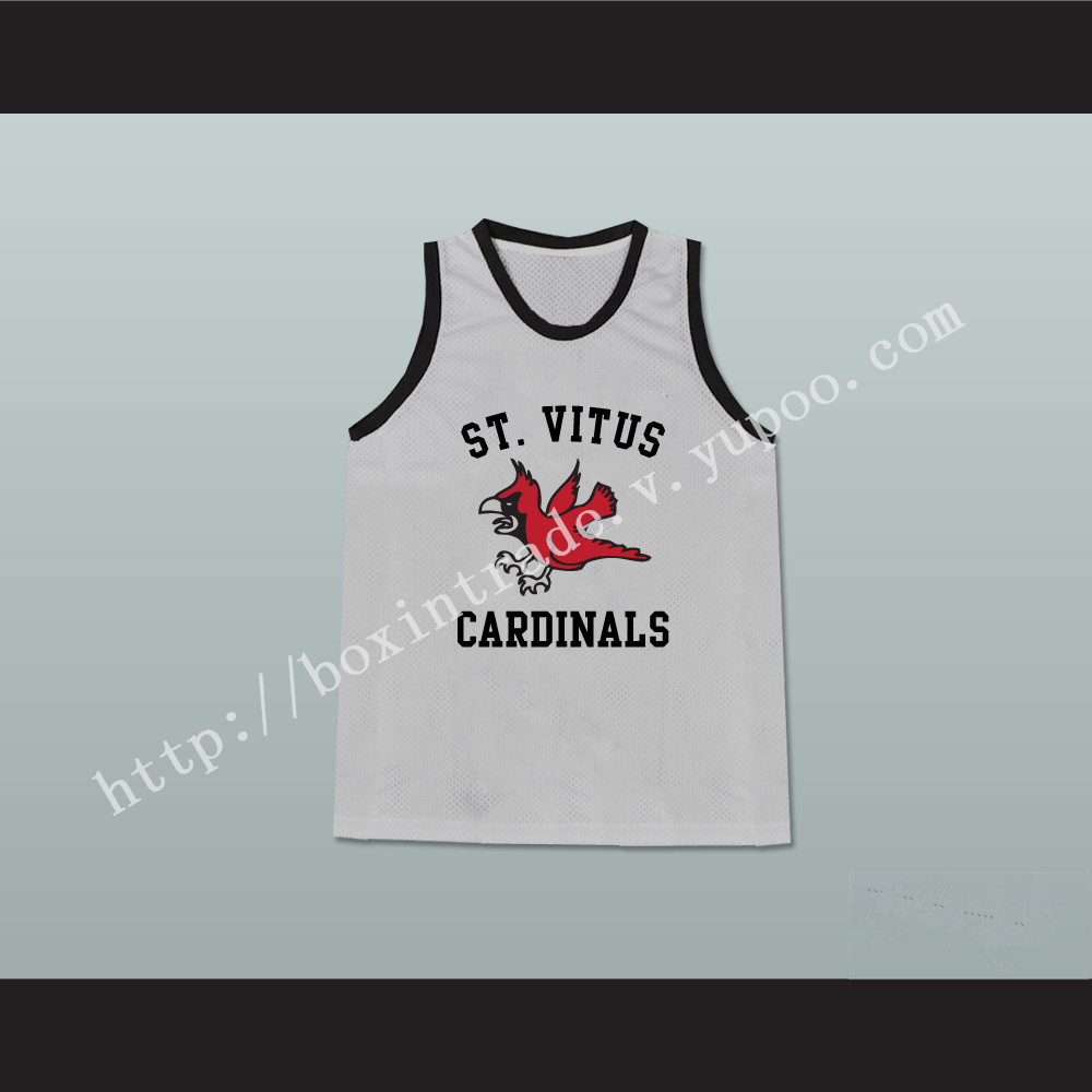 Jim Carroll St Vitus Cardinals Grey Basketball Jersey from The Basketball Diaries