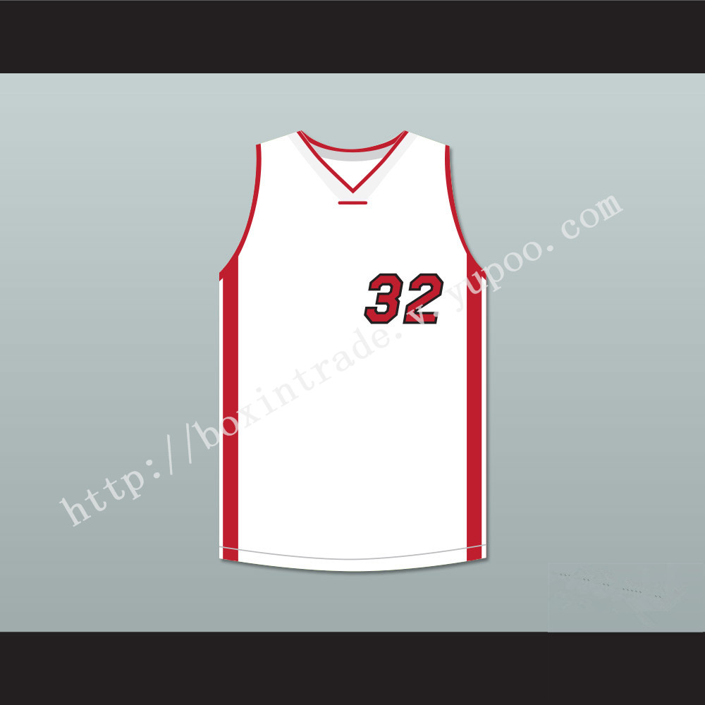 Shaquille O'Neal 32 White Basketball Jersey Scary Movie 4