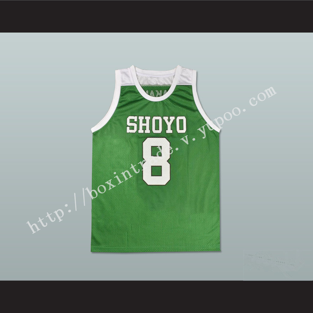 Slam Dunk Shoyo 8 Shouichi Takano Basketball Jersey Manga